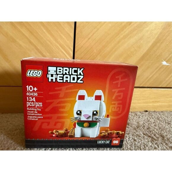 Brickheadz Lucky Cat 40436 134 pcs New! - Picture 1 of 3